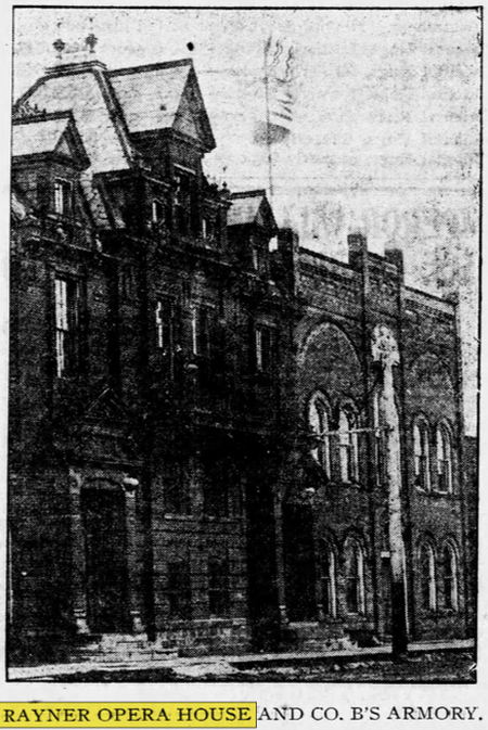 Farr Theatre (Rayner Opera House) - May 31 1903 News Photo